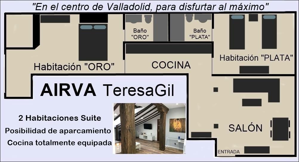 Airva: Apartamento Teresa Gil Valladolid Exteriör bild